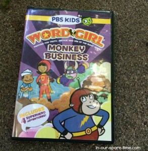 Wordgirl Monkey Business DVD