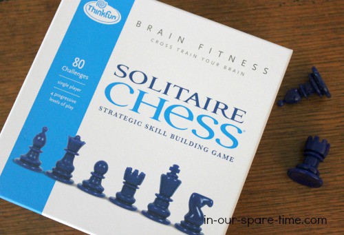 Solitaire Chess® Brain Fitness (Ages 8 to adult, single player, MSRP: $19.99)