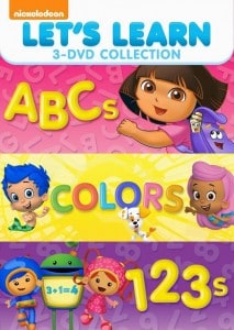 Nickelodeon Let's Learn 3 Pack: 123s, ABCs, Colors DVD