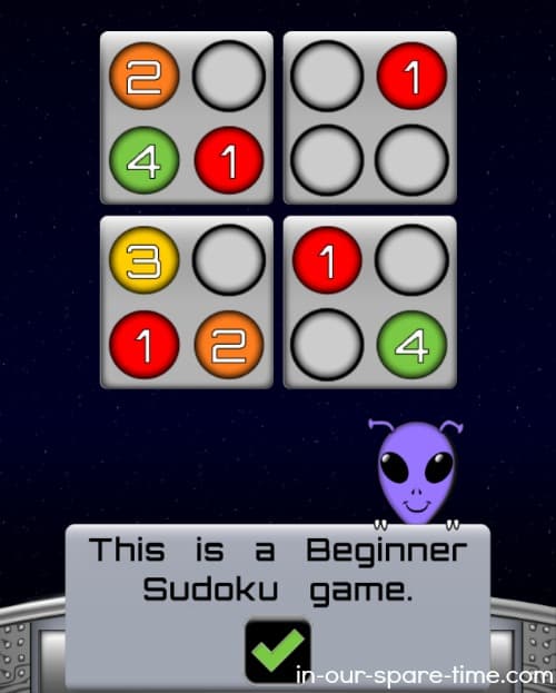 Sudoku in Space App