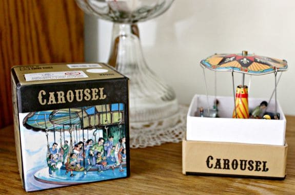Collectible Tin Toys - French Carousel