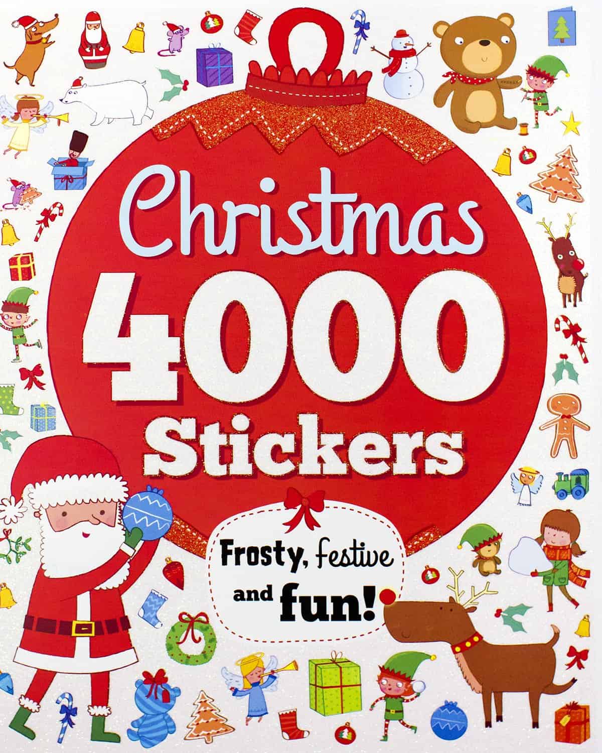 4000 Christmas Stickers Book