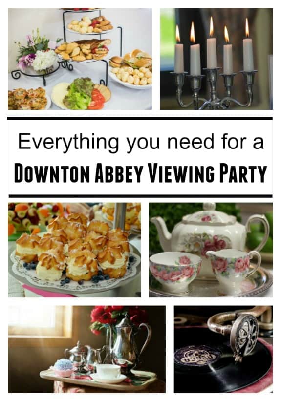 What You Need to Have a Downton Abbey Viewing Party