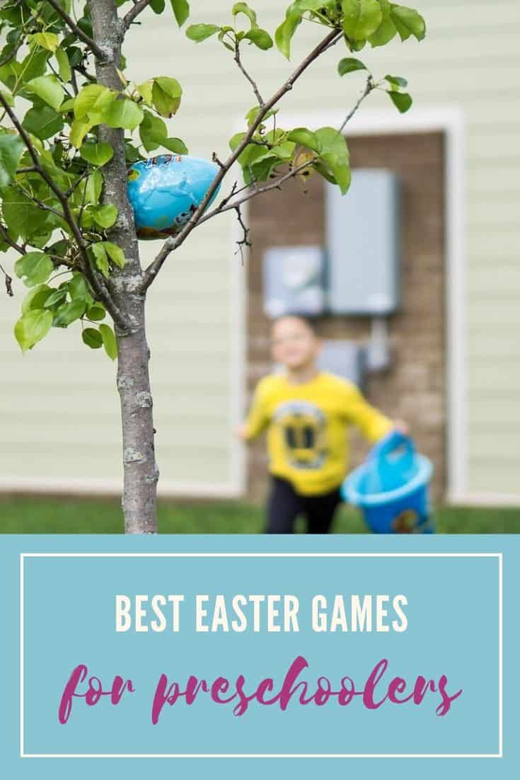 Easter Games Preschoolers Will Really Love #Easter