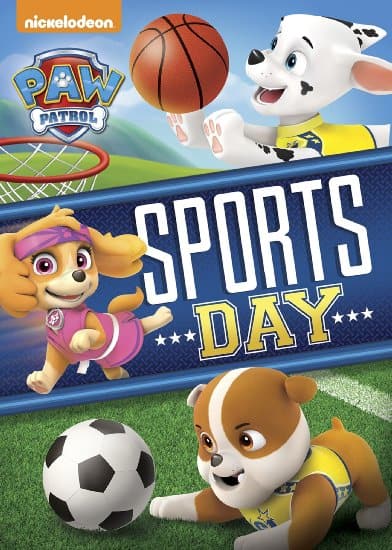 PAW Patrol Sports Day is going for the gold in these 6 sporty adventures, including two double-length rescues! From basketball to Pup-Fu!