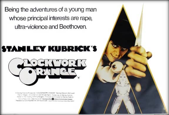 Clockwork Orange - Original Vintage Film Poster