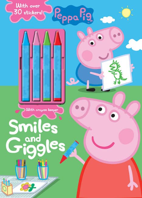 peppa pig smiles and giggles coloring book