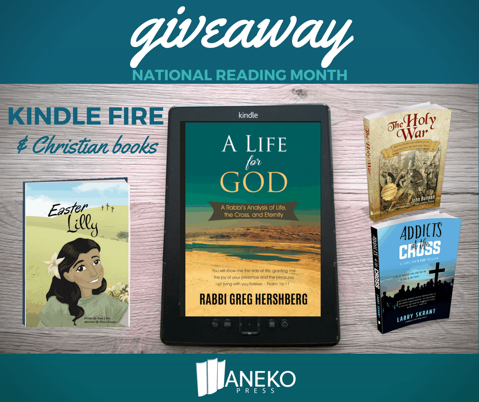 Kindle Fire and Christian Book Giveaway