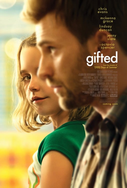 Gifted The Movie Starring Chris Evans 