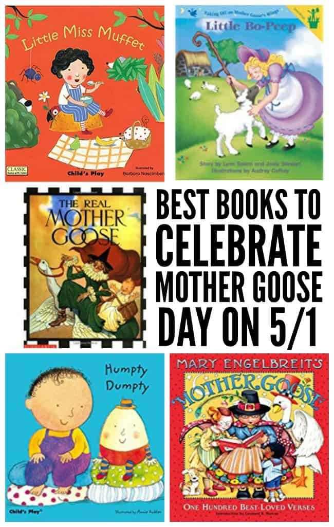 Favorite Books with Mother Goose Nursery Rhyme Characters
