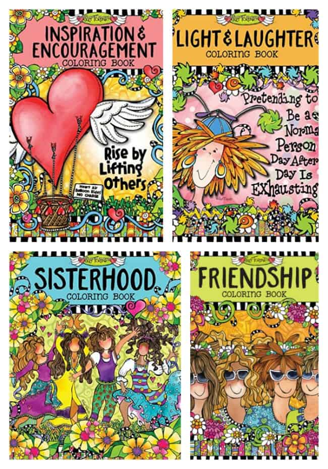 Suzy Toronto Wacky Women Coloring Books