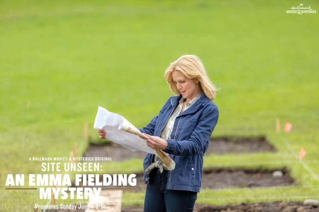 Tune-in to Hallmark Movies & Mysteries "Site Unseen: An Emma Fielding Mystery" this Sunday, June 4th at 9pm/8c! #SLEUTHERS 