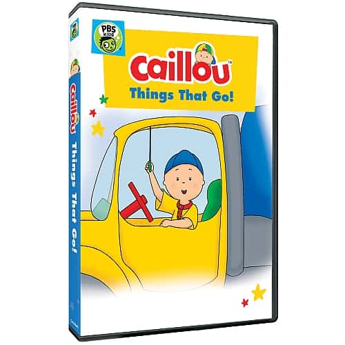 Caillou Things That Go! DVD and Fun Ideas