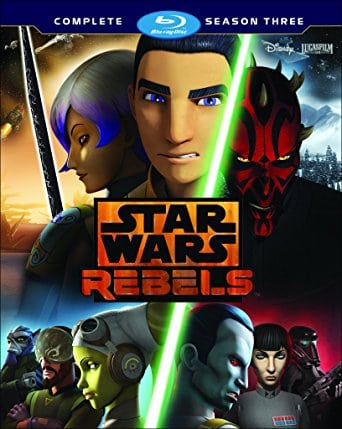 Star Wars Rebels Season 3 on Blu-ray and DVD August 29
