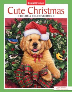 Cute Christmas Holiday Coloring Book for Animal Lovers