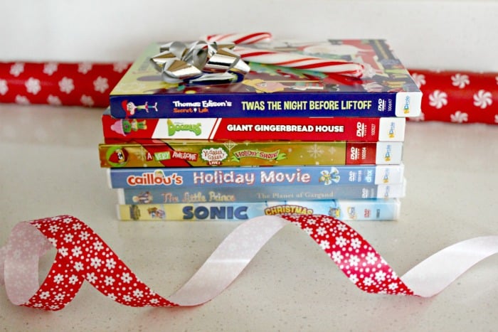 Cartoon Christmas Movies for Kids Giveaway