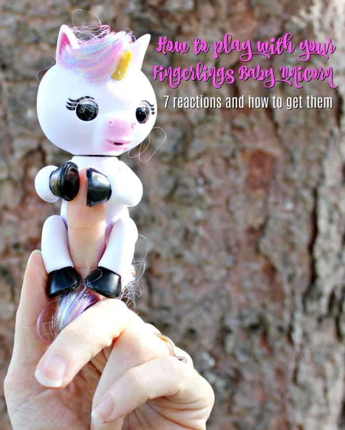 How to Play With Your Fingerlings Baby Unicorn