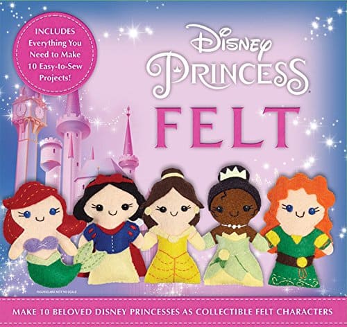 Disney Princess Felt Kit Makes 10 Princesses
