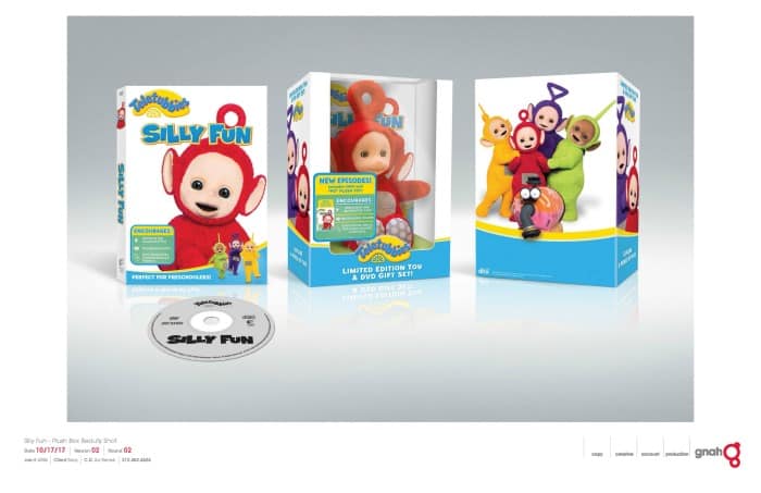 Teletubbies DVD Gift Sets with Special Soft Plush Characters