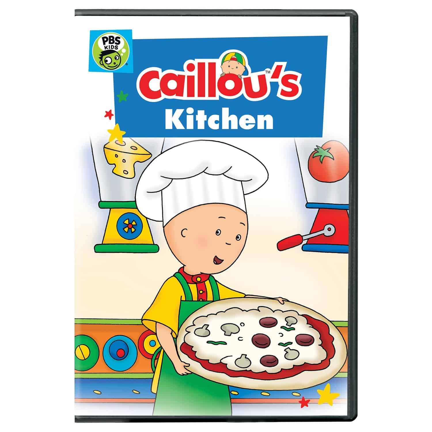 If your child enjoys cooking with you in the kitchen or playing in their own play kitchen, they will want to watch Caillou's Kitchen on DVD!