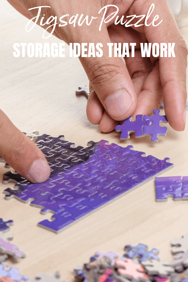Are you searching for jigsaw puzzle storage ideas? Check out what works for me and how you can store your puzzles more easily.