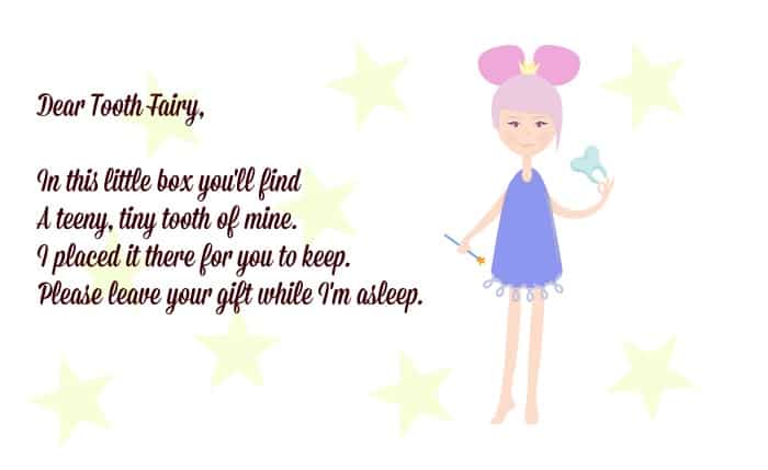 tooth fairy poem