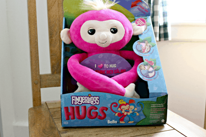 Have you seen the Fingerlings HUGS â„¢ Interactive Cuddle Monkeys? They are just the cutest thing I have seen in a long time!