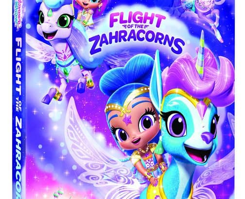 Shimmer and Shine Flight of the Zahracorns on DVD