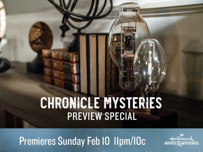 Hallmark Movies & Mysteries "Chronicle Mysteries: Recovered" Premiering this Sunday, Feb. 17th at 9pm/8c!