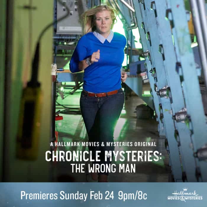 Hallmark Movies & Mysteries "Chronicle Mysteries: The Wrong Man" Premiering this Sunday, Feb. 24th at 9pm/8c! 