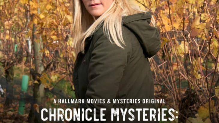 Hallmark Movies & Mysteries "Chronicle Mysteries: Vines That Bind" Premiering this Sunday, March 3rd at 9pm/8c!