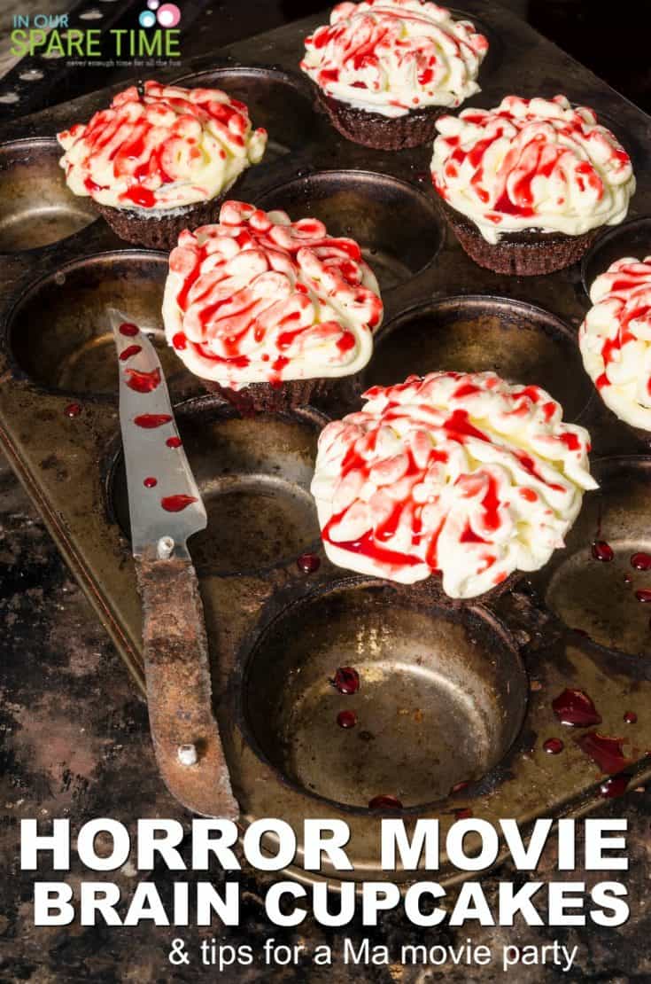 Bloody Brains Cupcakes