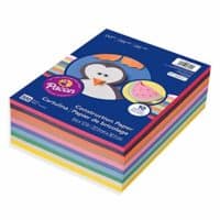 Pacon 9 x 12, 6555 Rainbow Super Value Construction Paper Ream, Assorted