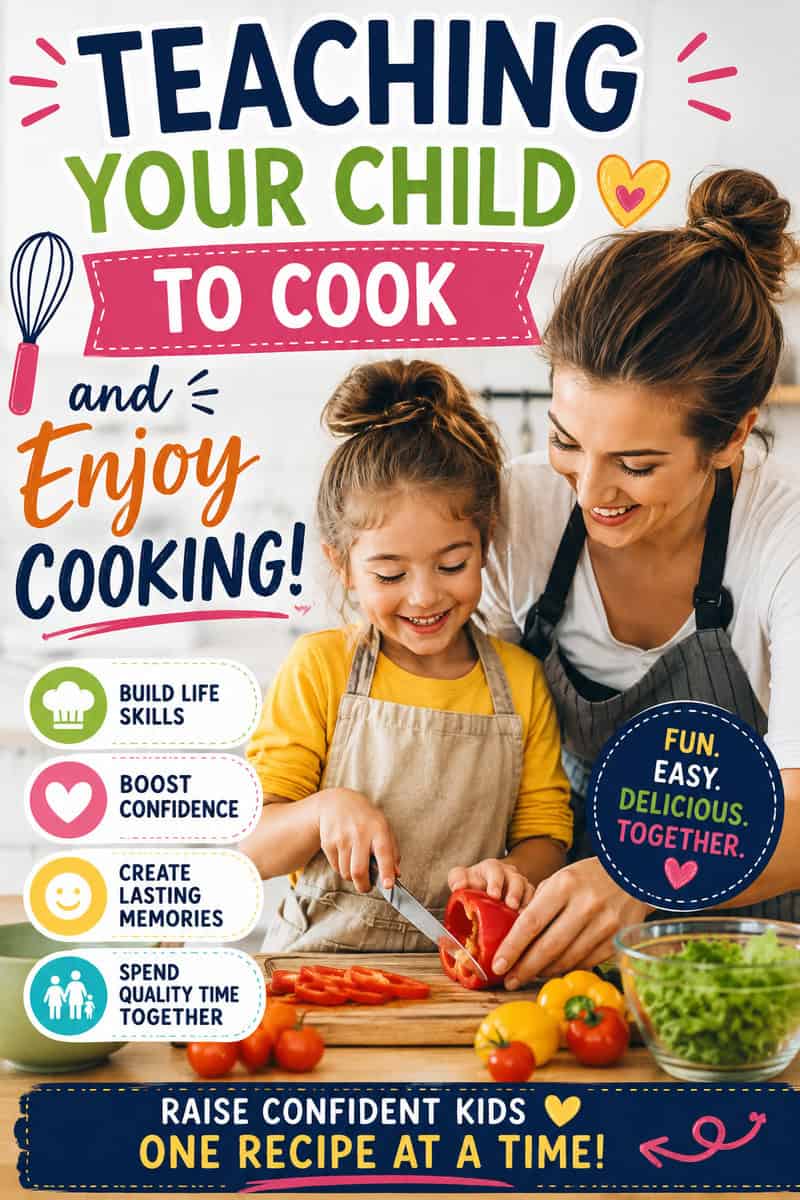 Teaching Your Child to Cook and Enjoy Cooking