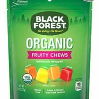 Black Forest Organic Fruity Chews Candy, 8-Ounce Bag (Pack of 6)