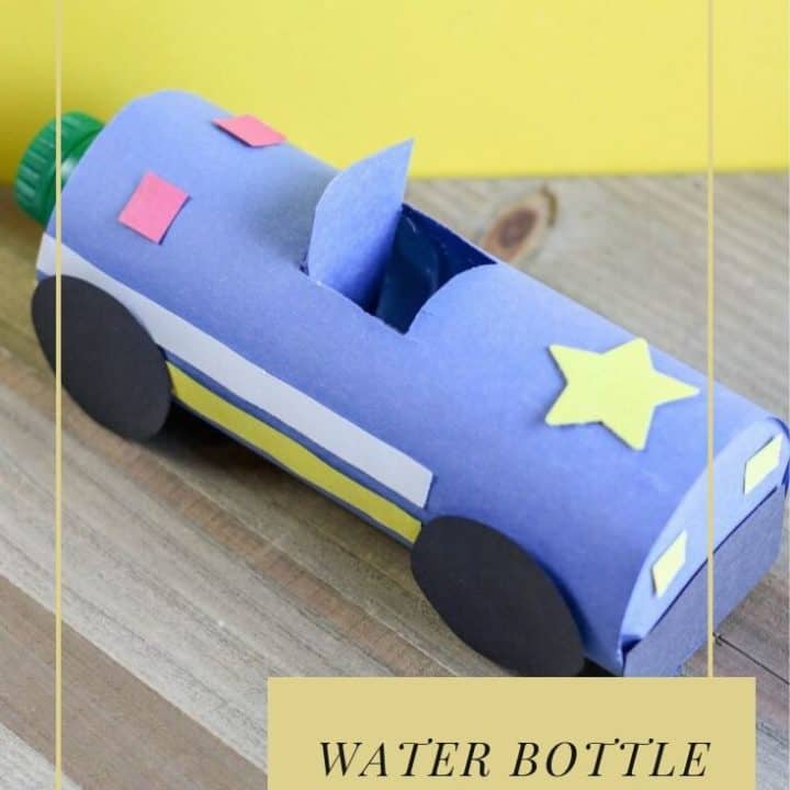 DIY water bottle car project  how to make a powered car easy ! 