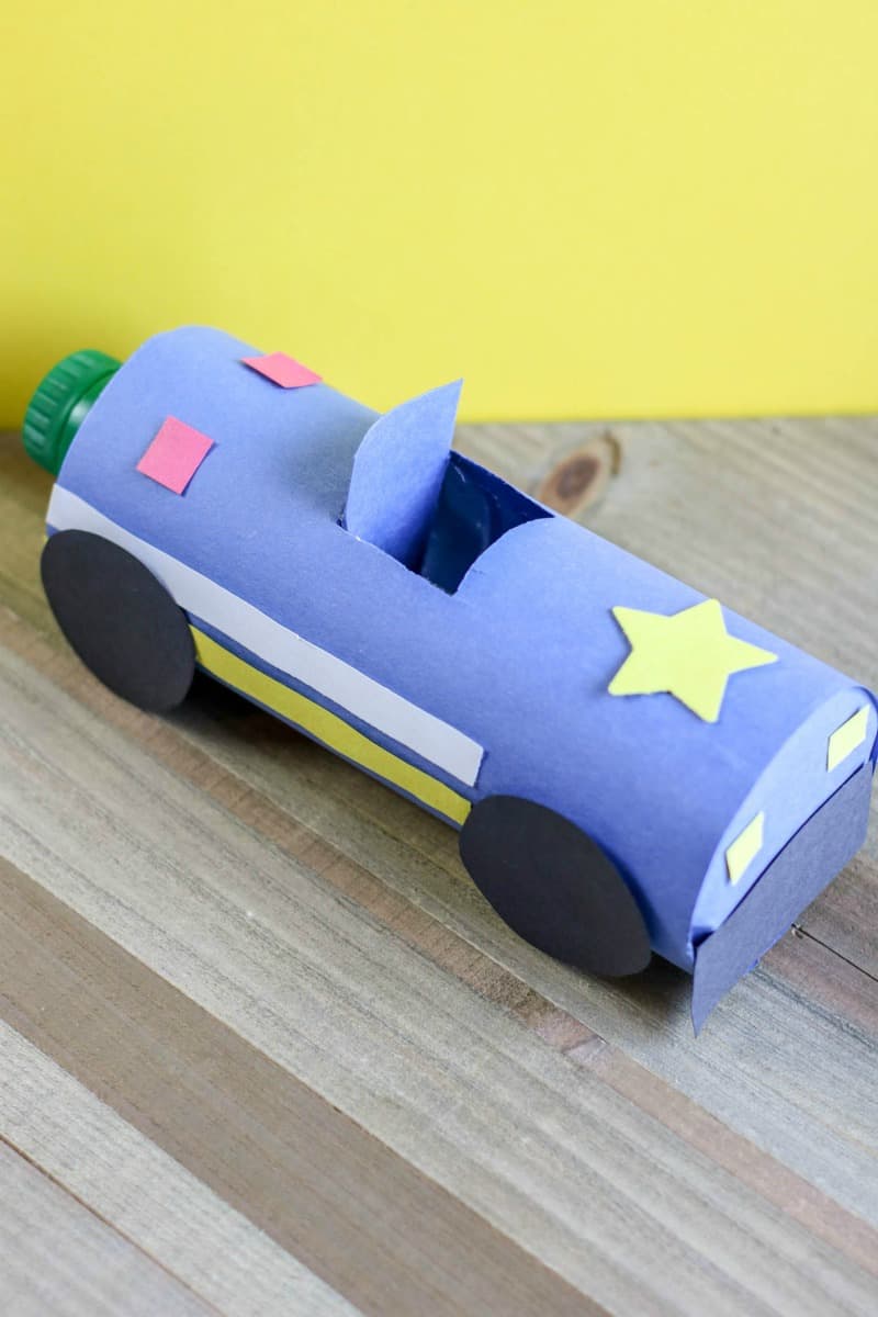 Race Car Crafts Kids Can Make & Ready Race Rescue!