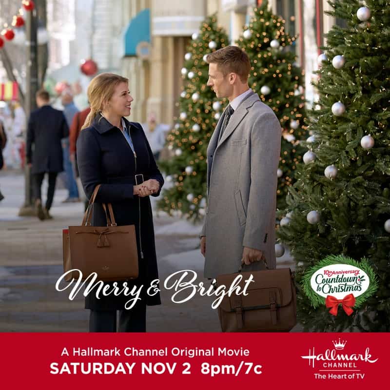 Hallmark Channel's Premiere of "Merry & Bright" on Saturday, Nov. 2nd at 8pm/7c! #CountdowntoChristmas