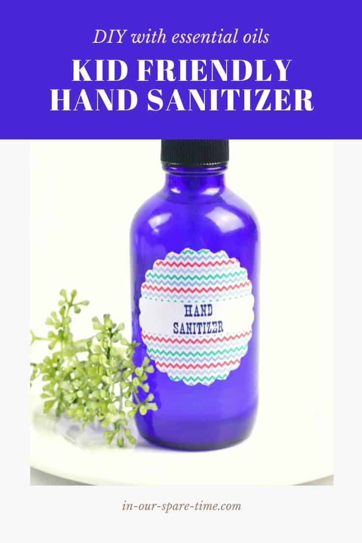Kid Friendly Hand Sanitizer With Essential Oils