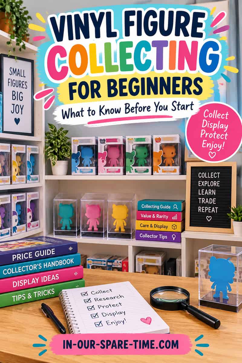 Thinking about starting a vinyl figure collection? Learn what beginners should know about collecting, displaying, protecting, researching value, and finding harder-to-find figures. Discover practical tips for building a collection you’ll enjoy without making common beginner mistakes. Save this vinyl figure collecting guide for later!