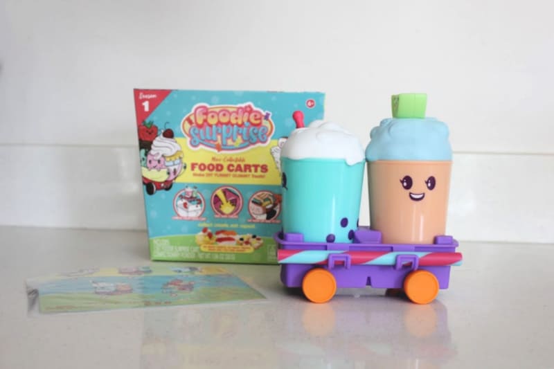 a Food Cart Bubble Tea toy