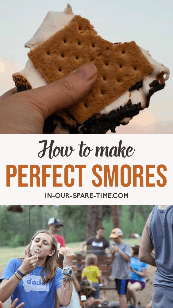Make your own smores for kids and adults alike with this easy smores hack. Try this trick today for perfect results every time.