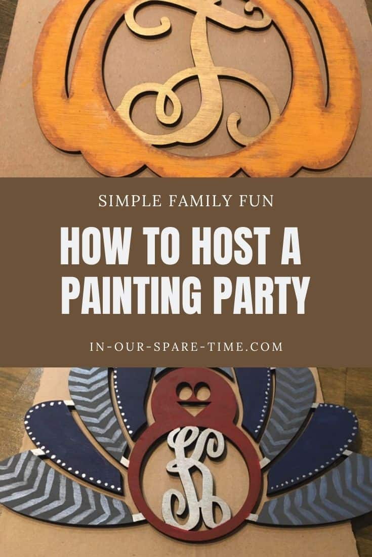 Host a painting party at home for adults with these simple tips. Find out how to host a paint night at your house today with these tips.