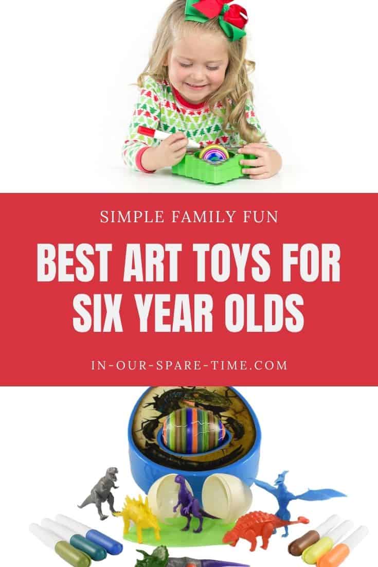 Looking for the best art toys for 6 year olds? Check out these ideas if you're looking for craft toys for 6 year olds and up this year.