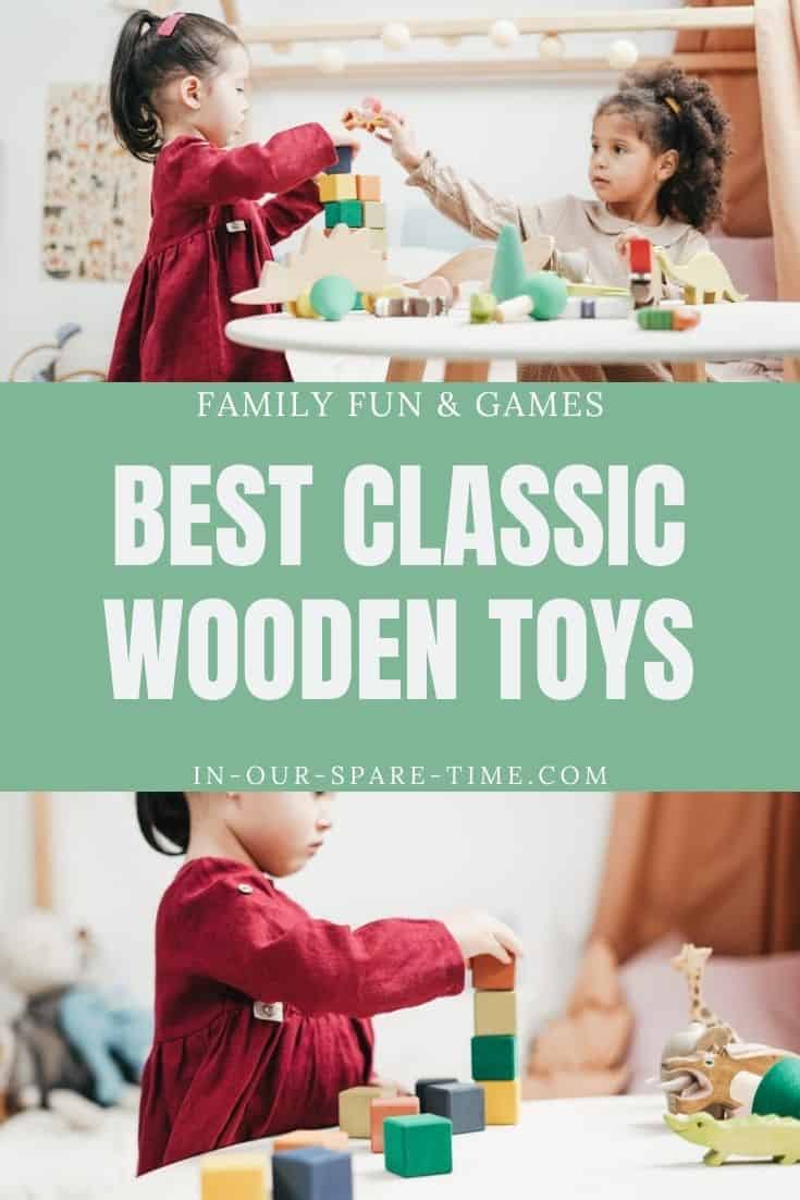These classic wooden toys for babies and toddlers are the perfect Montessori toys for kids to learn through touch. Check out my top picks.