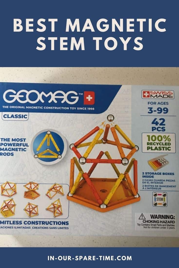 If you're looking for the best magnetic STEM toys, keep reading for my top picks for STEM toys to teach magnetism and construction.