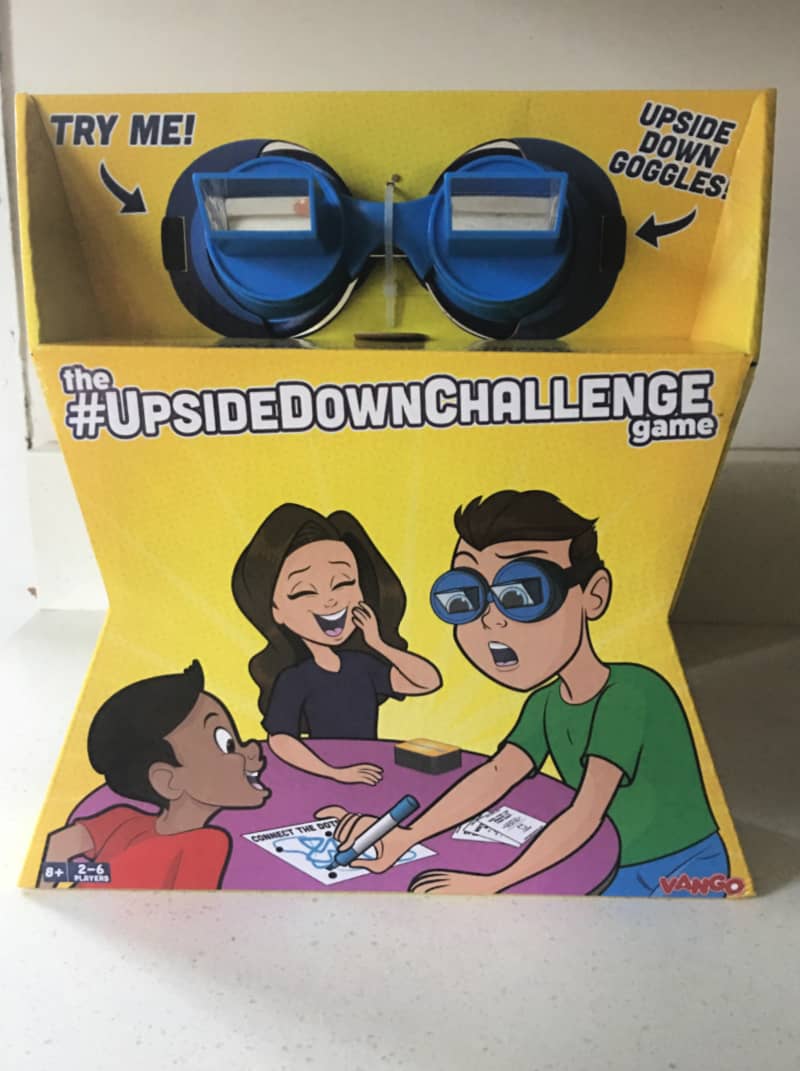 Have you ever heard of the Upside Down Challenge Game? You have got to try this fun party game that turns everything upside down!