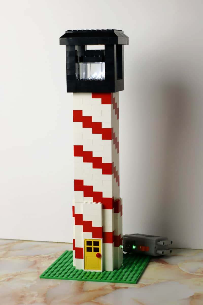 There are so many projects you can make with Legos. Check out these Lego Lighthouse instructions to learn how to make a lighthouse with Legos.