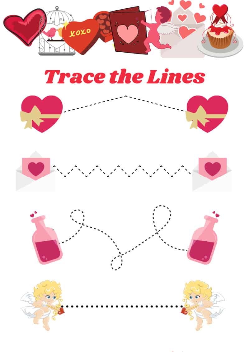 Looking for Valentine's Day activities for preschoolers? Check out this free printable package with fine motor skills activities for kids.