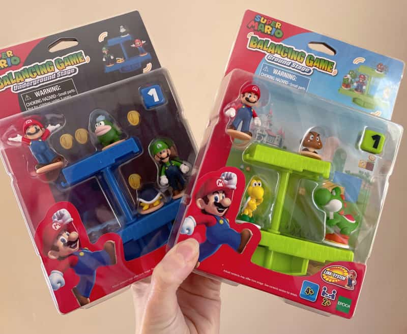 Have you seen the fun new Super Mario Balancing Game? These Super Mario games for ages 4 and up are the latest toys from Epoch!